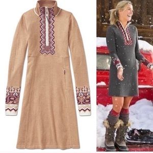 Athleta Mock Turtleneck Sweater Dress